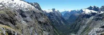 ゲートルード・サドルからのパノラマ景観