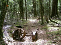 旧トラム跡のトラック