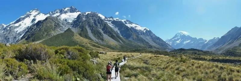 マウントクックフッカーバレートラック