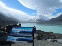 タスマン氷河湖見晴らし台ウォーク