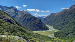 ル－トバーンフォールスハットからの絶景