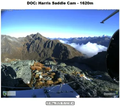ハリスサドルでのライブカメラ