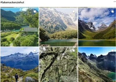 インスタグラム投稿#lakemackenziehut